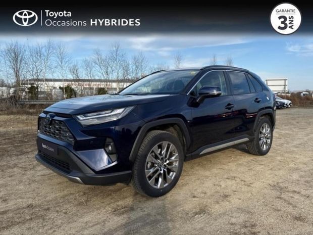 Bleu Utilisé 2024 Toyota RAV4 Hybrid Lounge SUV | 41 990 € (Prix juste) - Image 1/4