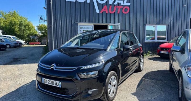 Noir Utilisé 2013 Citroën C4 Picasso Attraction Monospace | 4 990 € - Image 1/4