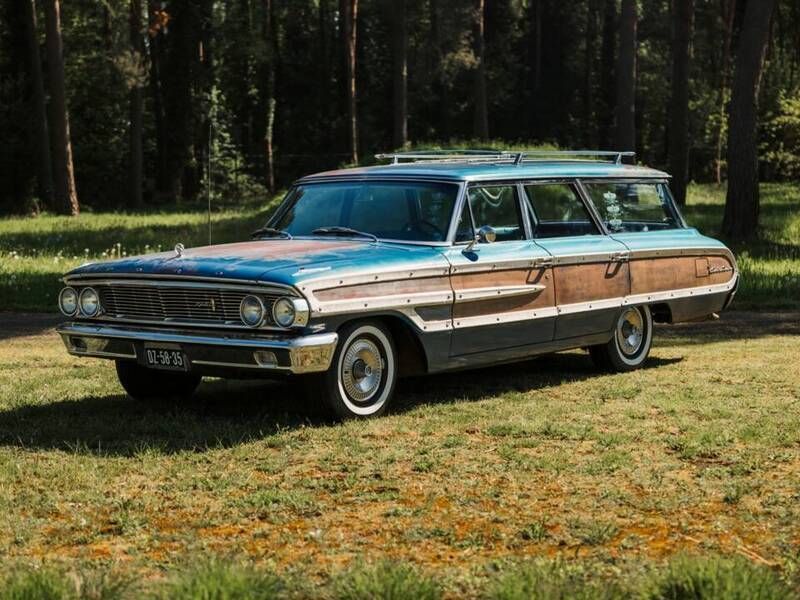 Bleu Utilisé 1964 Ford Squire Break | 24 500 € - Image 1/4