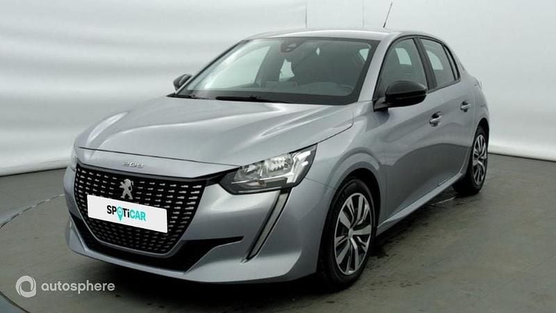 Gris Utilisé 2023 Peugeot 208 Active Citadine | 12 989 € (Prix juste) - Image 1/4