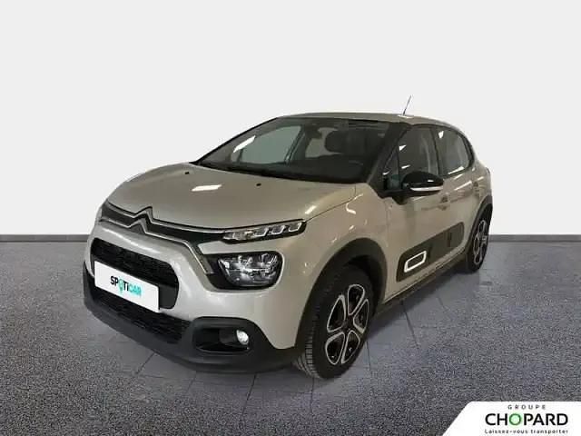 Beige Utilisé 2023 Citroën C3 PureTech Citadine | 11 989 € (Prix juste) - Image 1/4