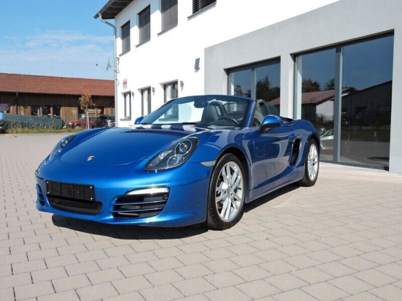Bleu Utilisé 2014 Porsche Boxster Cabriolet | 57 990 € (Prix cher) - Image 1/4