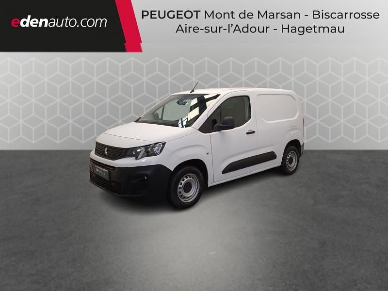Blanc Utilisé 2021 Peugeot Partner Premium Van | 12 750 € - Image 1/4