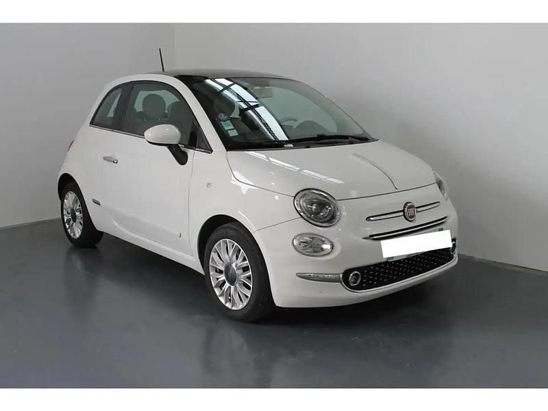 Blanc Occasion 2016 Fiat 500 Lounge Berline | 8 990 € (Prix juste) - Image 1/4