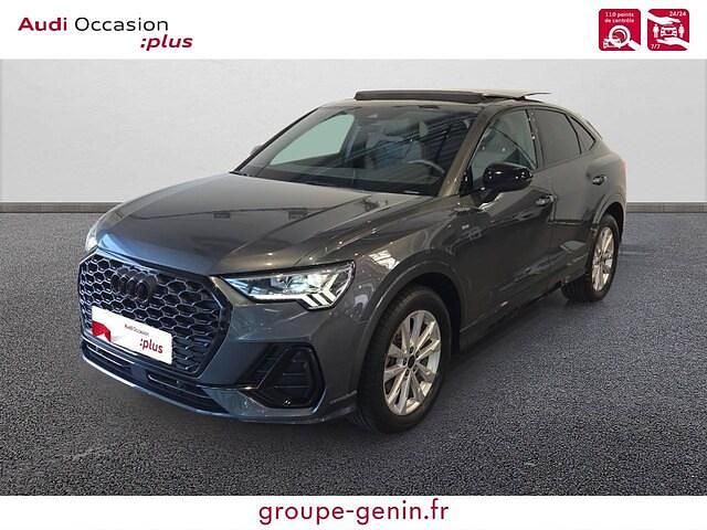 Gris daytona nacré Utilisé 2025 Audi Q3 Sportback S-Line SUV | 47 490 € (Prix assez cher) - Image 1/3