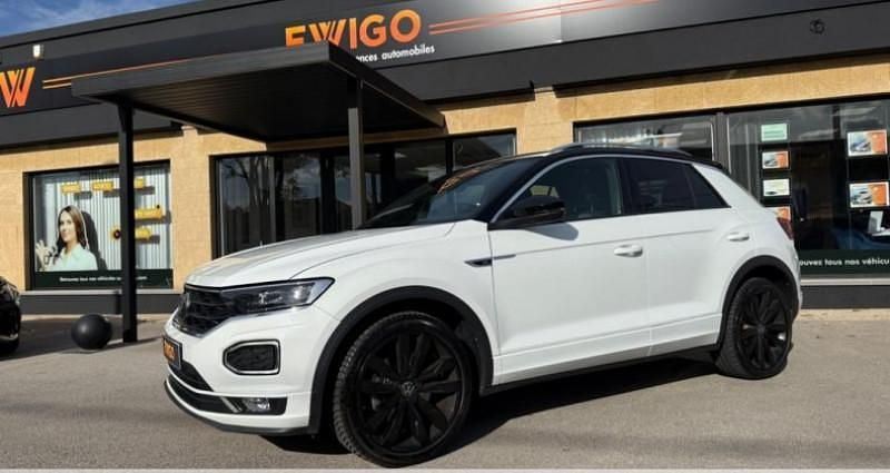 Blanc Occasion 2021 VW T-Roc R-line SUV | 24 990 € (Bon prix) - Image 1/4