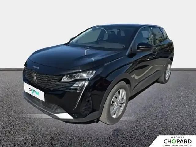 Noir Utilisé 2021 Peugeot 3008 Business-Line | 16 607 € (Prix juste) - Image 1/4