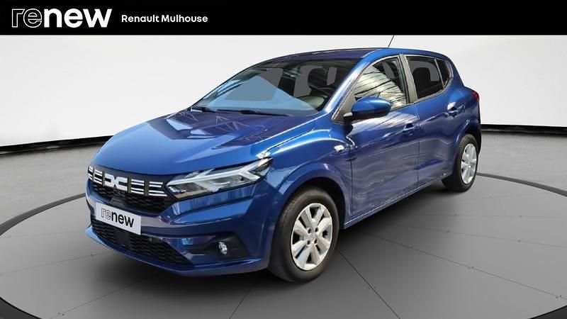 Bleu Utilisé 2023 Dacia Sandero Expression Citadine | 13 499 € (Bon prix) - Image 1/4