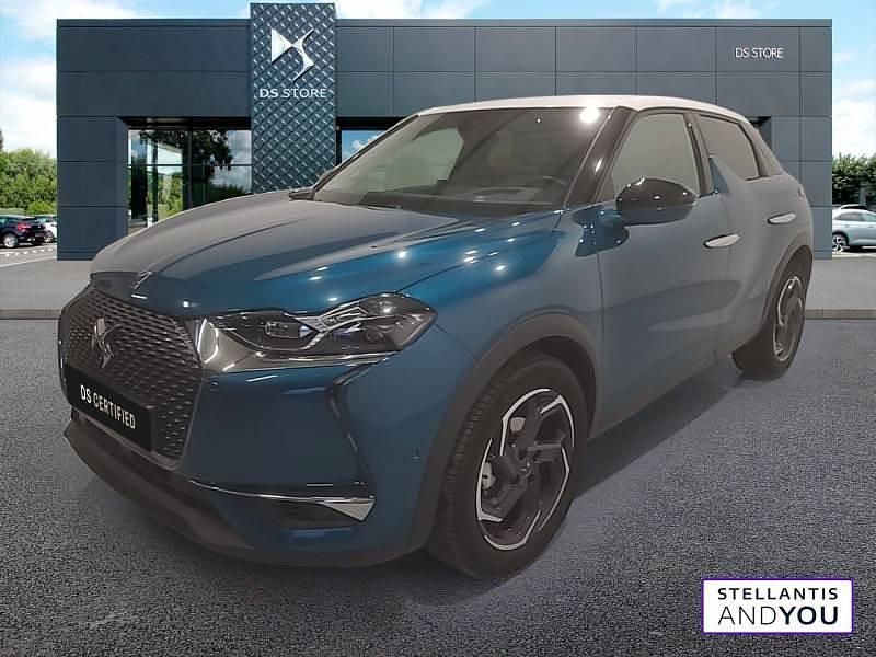 Bleu Utilisé 2022 DS Automobiles DS3 Crossback Rivoli SUV | 20 990 € (Prix juste) - Image 1/4