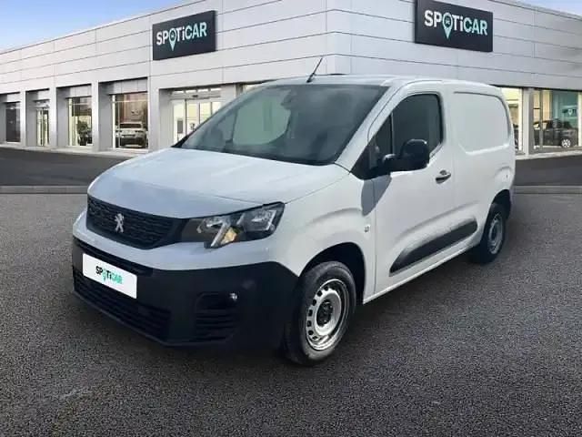 Blanc Occasion 2023 Peugeot Partner S Monospace | 17 970 € - Image 1/4