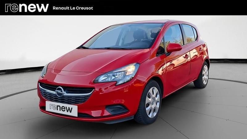 Rouge Utilisé 2018 Opel Corsa Enjoy Berline | 9 900 € (Prix juste) - Image 1/4