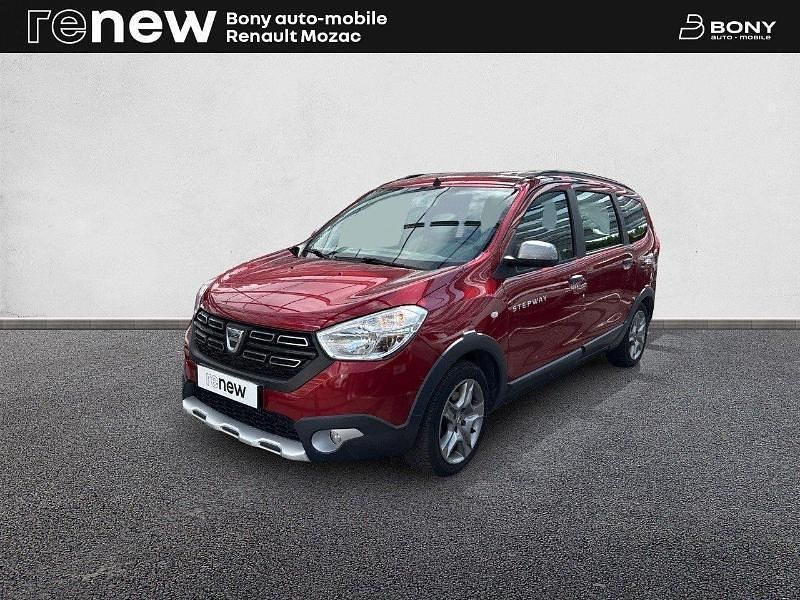 Rouge Utilisé 2020 Dacia Lodgy Stepway Monospace | 15 590 € (Prix juste) - Image 1/4