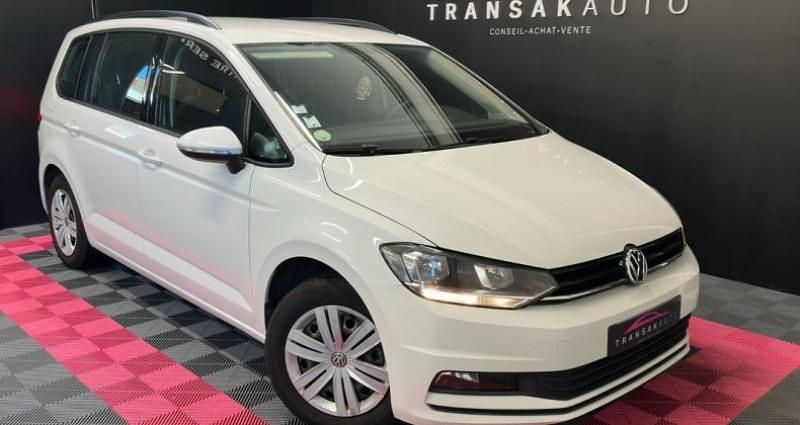Blanc Occasion 2018 VW Touran Monospace | 13 490 € (Bon prix) - Image 1/4