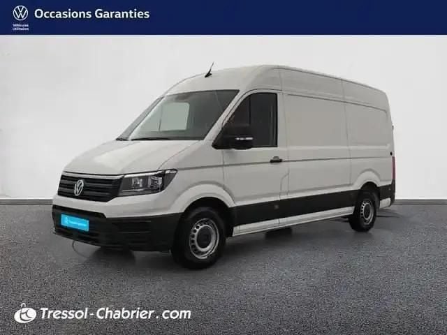 Blanc Occasion 2022 VW Crafter Business Van | 25 999 € (Bon prix) - Image 1/4
