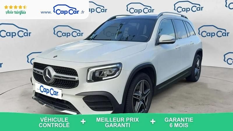 Blanc Utilisé 2020 Mercedes GLB200 AMG line SUV | 31 990 € (Prix juste) - Image 1/4