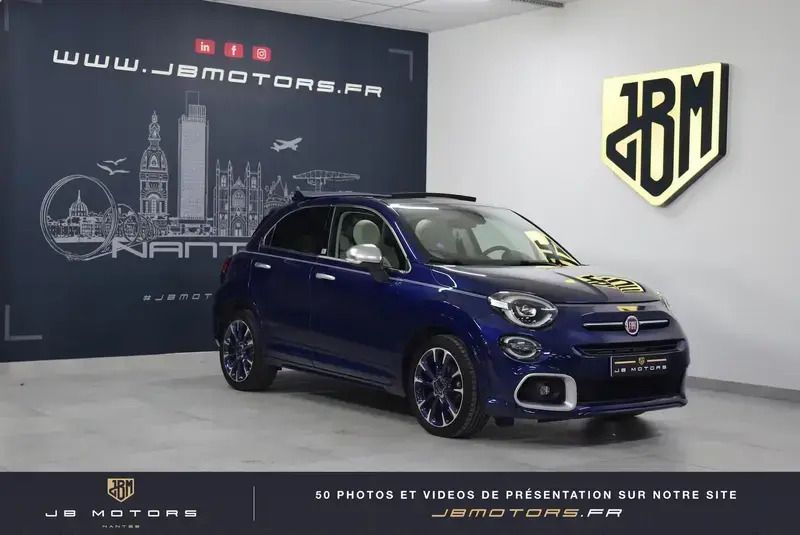 Bleu Utilisé 2022 Fiat 500X Club SUV | 21 980 € (Prix cher) - Image 1/4
