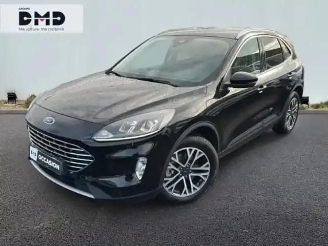 Noir agate métallisée Utilisé 2021 Ford Kuga ST-Line SUV | 22 990 € (Super prix) - Image 1/4