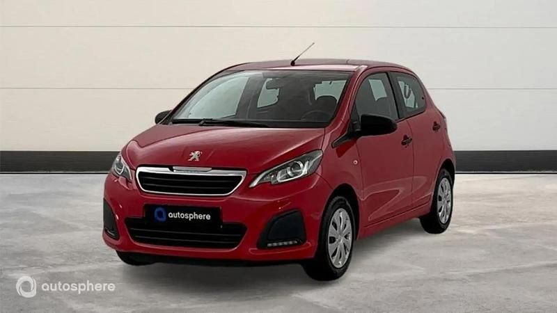 Rouge Utilisé 2022 Peugeot 108 S Citadine | 10 199 € (Prix juste) - Image 1/4