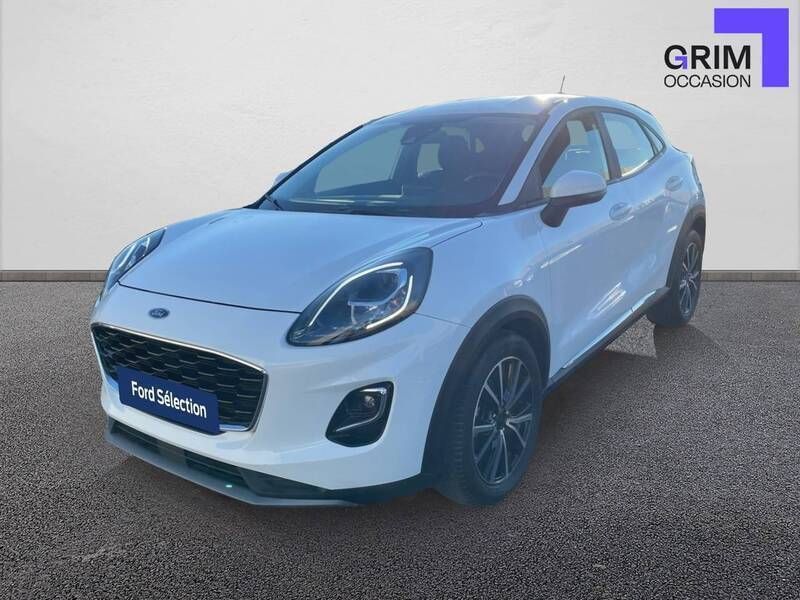 Blanc Utilisé 2022 Ford Puma S SUV | 17 890 € (Bon prix) - Image 1/4