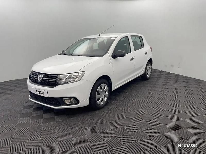 Blanc Utilisé 2018 Dacia Sandero Ambiance Citadine | 8 990 € (Prix assez cher) - Image 1/4