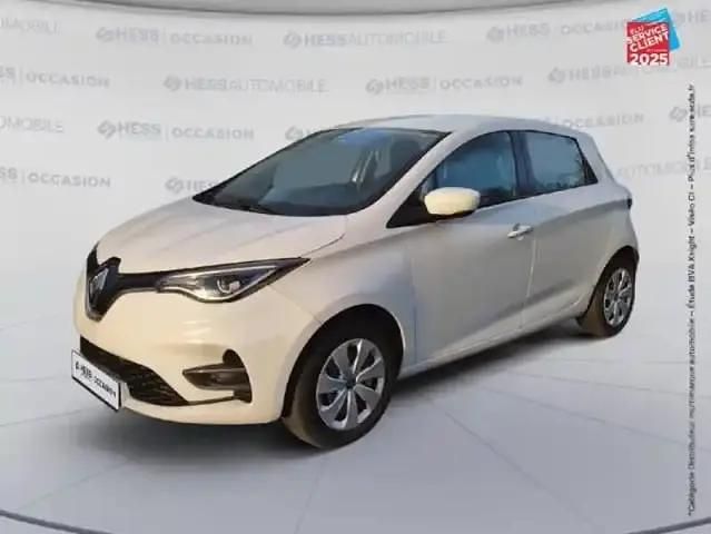 Blanc Utilisé 2020 Renault Zoe Business Citadine | 9 999 € (Bon prix) - Image 1/4