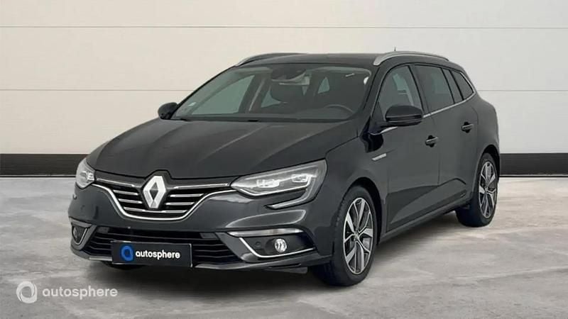 Noir Utilisé 2018 Renault Mégane GrandTour Intens Break | 11 999 € (Prix juste) - Image 1/4