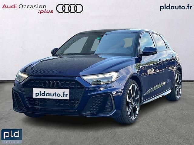 Bleu navarre métallisé noir mythe métallisé Utilisé 2025 Audi A1 Sportback S-Line Citadine | 31 990 € (Prix assez cher) - Image 1/4