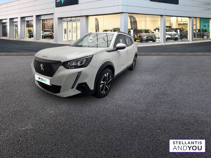 Blanc Utilisé 2020 Peugeot 2008 Allure SUV | 14 290 € (Prix juste) - Image 1/4