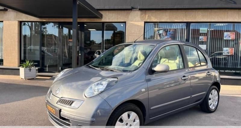 Gris Utilisé 2008 Nissan Micra Citadine | 3 990 € - Image 1/4