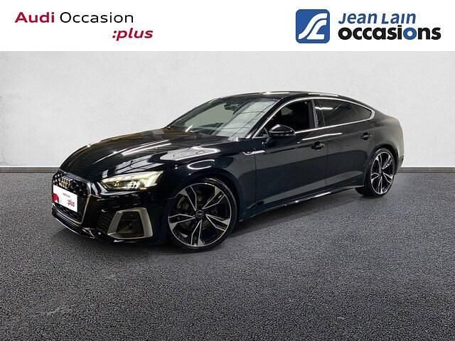 Noir mythic métallisé Utilisé 2021 Audi A5 Sportback S-Line | 30 990 € (Prix juste) - Image 1/4