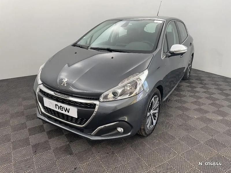 Gris Occasion 2017 Peugeot 208 Allure Citadine | 9 990 € (Prix cher) - Image 1/4