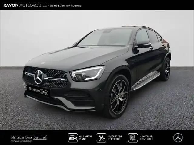Graphite grey metallic paint Utilisé 2022 Mercedes GLC300 Coupé | 56 990 € - Image 1/4