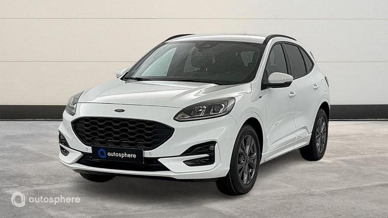 Blanc Utilisé 2022 Ford Kuga ST-Line SUV | 28 999 € (Prix assez cher) - Image 1/4