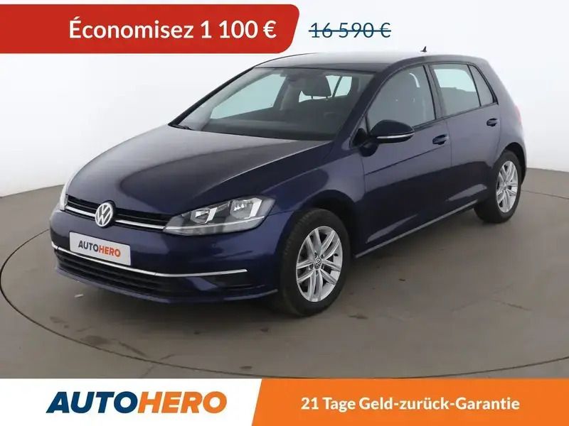 Bleu Utilisé 2017 VW Golf VII Berline | 15 490 € (Bon prix) - Image 1/2