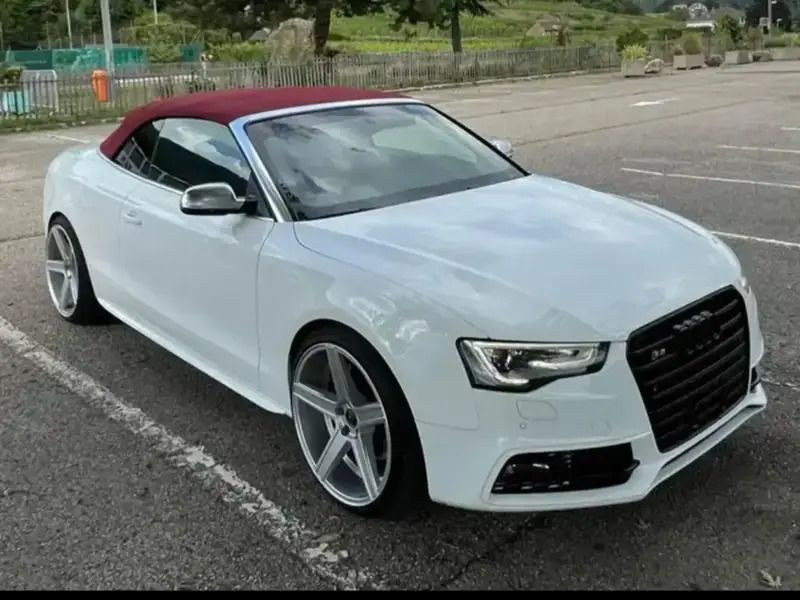 Blanc Utilisé 2012 Audi S5 Cabriolet Cabriolet | 19 999 € - Image 1/4