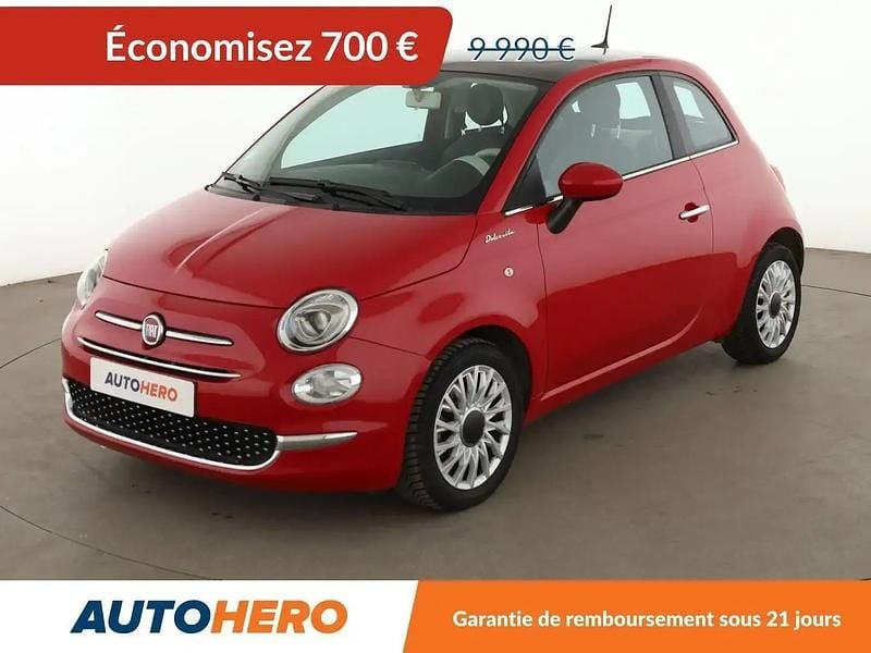 Rouge Occasion 2021 Fiat 500 Dolcevita Citadine | 9 290 € (Bon prix) - Image 1/2