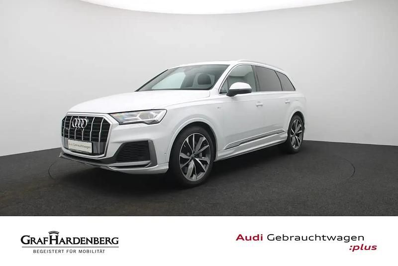 Blanc Occasion 2022 Audi Q7 S-Line SUV | 54 880 € - Image 1/4