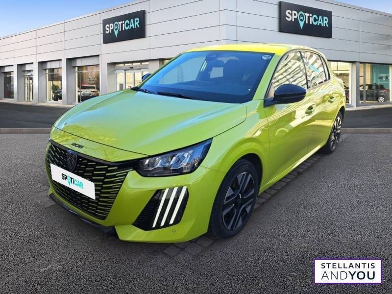 Jaune Utilisé 2024 Peugeot 208 Allure Citadine | 20 490 € (Prix juste) - Image 1/3