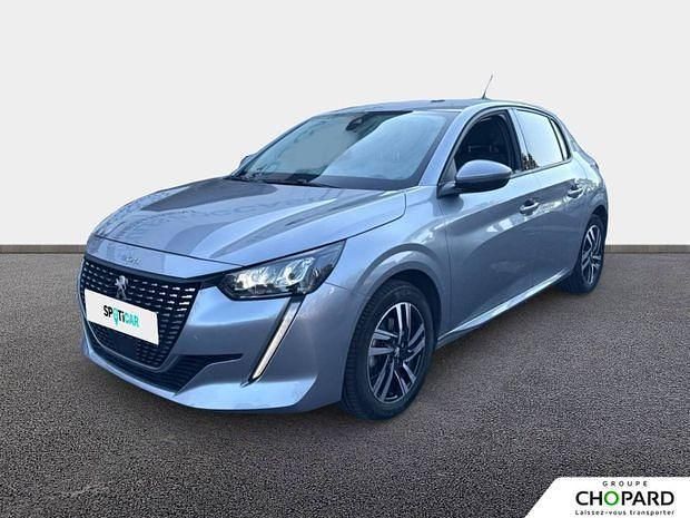 Gris Utilisé 2021 Peugeot 208 Allure Citadine | 15 563 € (Prix juste) - Image 1/4