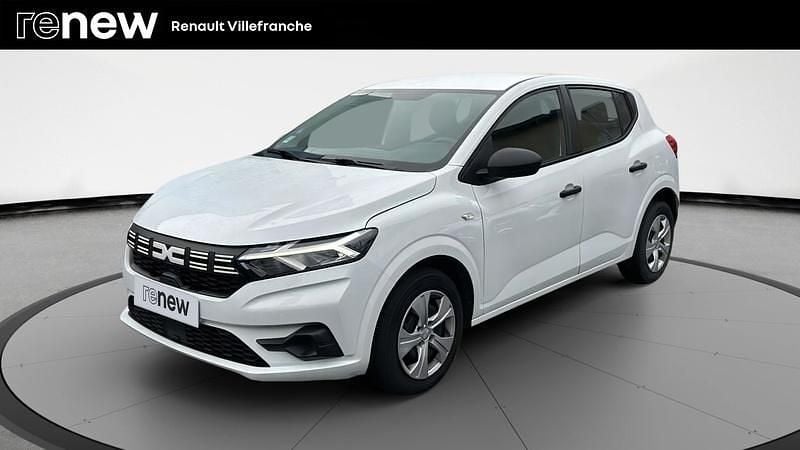 Blanc Utilisé 2023 Dacia Sandero Essentiel Citadine | 12 990 € (Bon prix) - Image 1/4