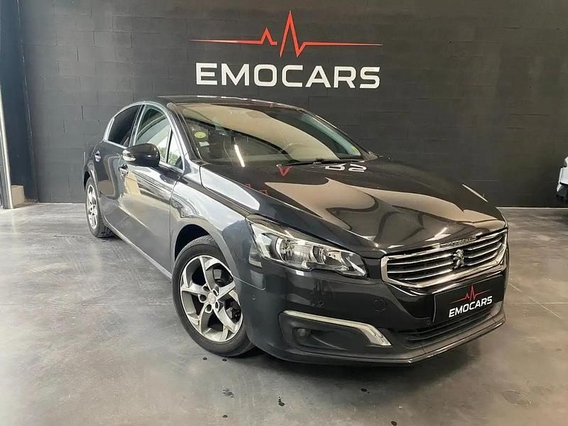 Gris Utilisé 2017 Peugeot 508 Allure Berline | 8 990 € (Prix juste) - Image 1/4
