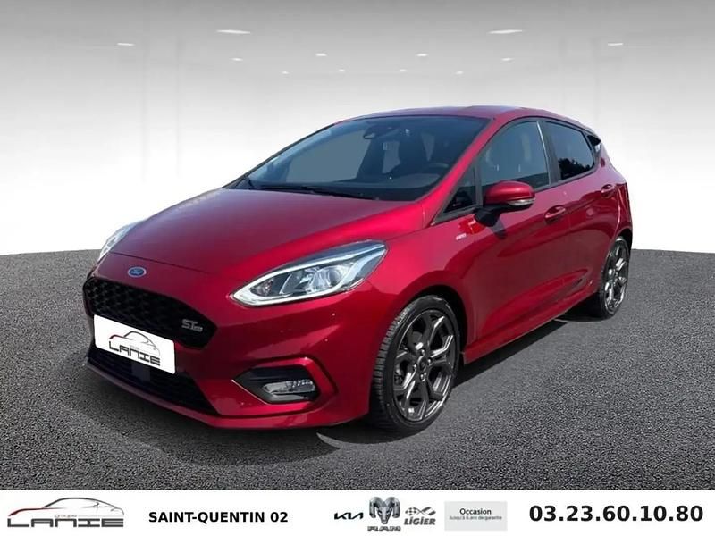 Rouge Utilisé 2019 Ford Fiesta ST-Line Citadine | 12 890 € (Prix assez cher) - Image 1/4