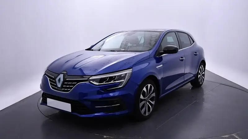 Bleu Utilisé 2024 Renault Mégane IV Techno Berline | 22 990 € (Prix juste) - Image 1/4