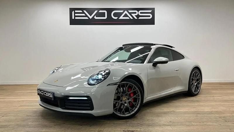 Gris Utilisé 2019 Porsche 911 Carrera S Chrono Coupé | 129 990 € (Bon prix) - Image 1/4