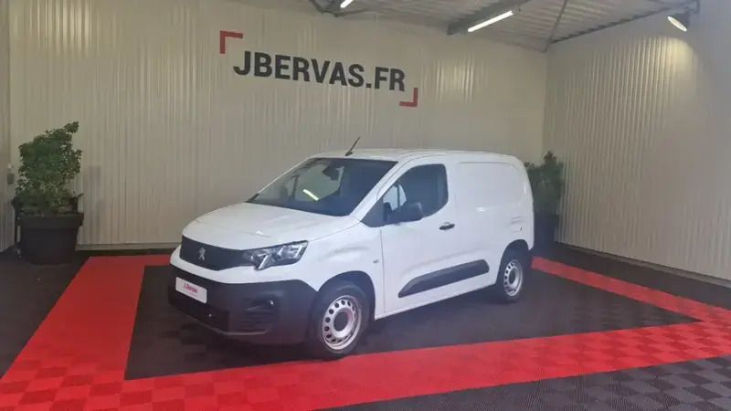 Blanc Utilisé 2021 Peugeot Partner Monospace | 13 990 € - Image 1/4