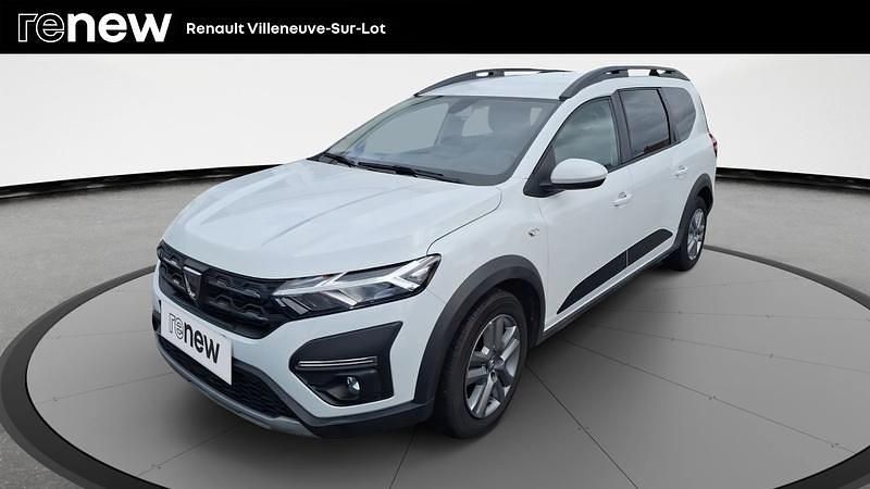 Blanc Utilisé 2022 Dacia Jogger Essentiel Monospace | 14 980 € (Prix juste) - Image 1/4