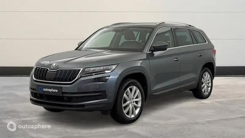 Gris Utilisé 2018 Skoda Kodiaq Style SUV | 23 299 € (Super prix) - Image 1/4