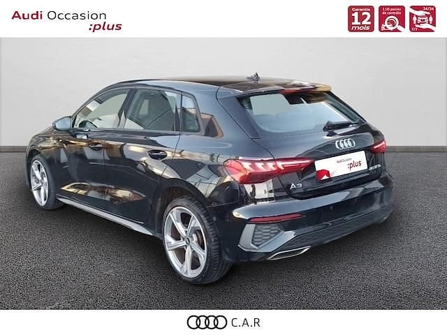 Occasion Audi A3 Sportback e-tron S-Line 150 ch (110 kW) 2021 Noir mythic métallisé Citadine