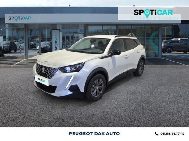 Blanc Utilisé 2022 Peugeot e-2008 Style SUV | 19 490 € (Prix juste) - Image 1/4