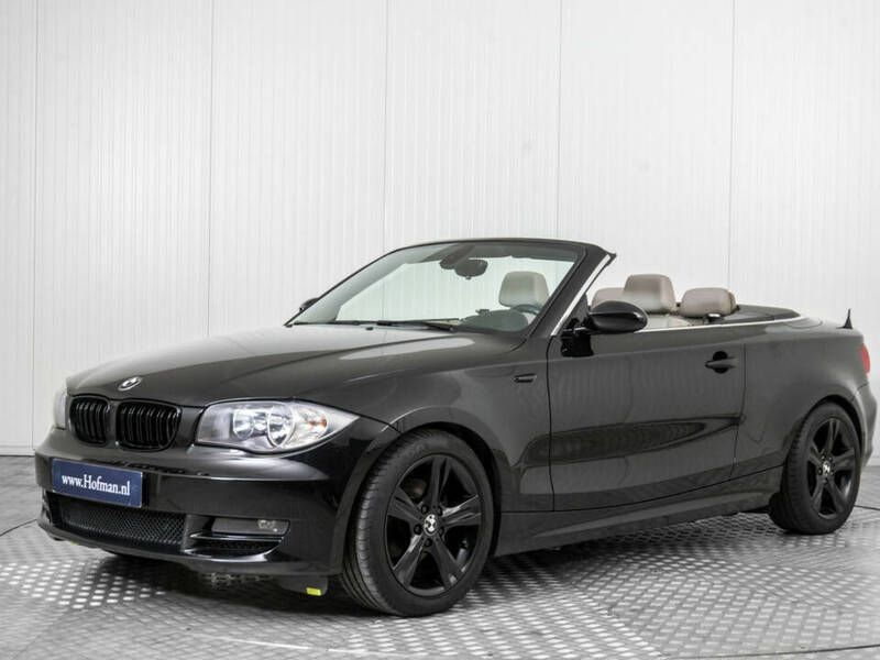 Noir Utilisé 2008 BMW 125 Cabriolet Cabriolet | 15 900 € - Image 1/4